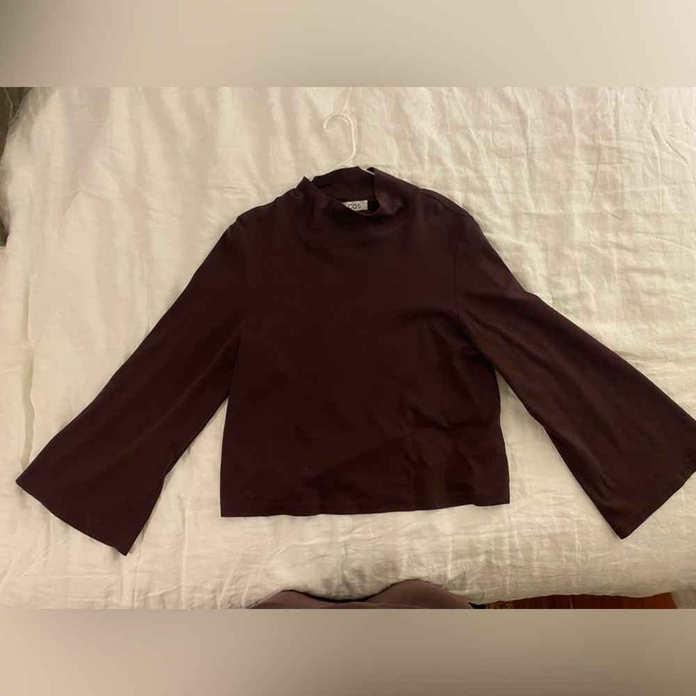 COS Mock Neck Top